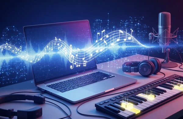 AI Music Generation Image AI Music Generation Image