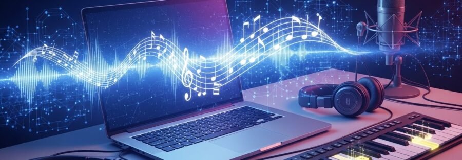 AI Music Generation Image